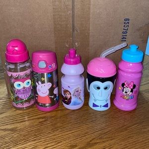 Girls water bottle lot